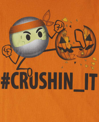 Boys Halloween Ninja Graphic Tee